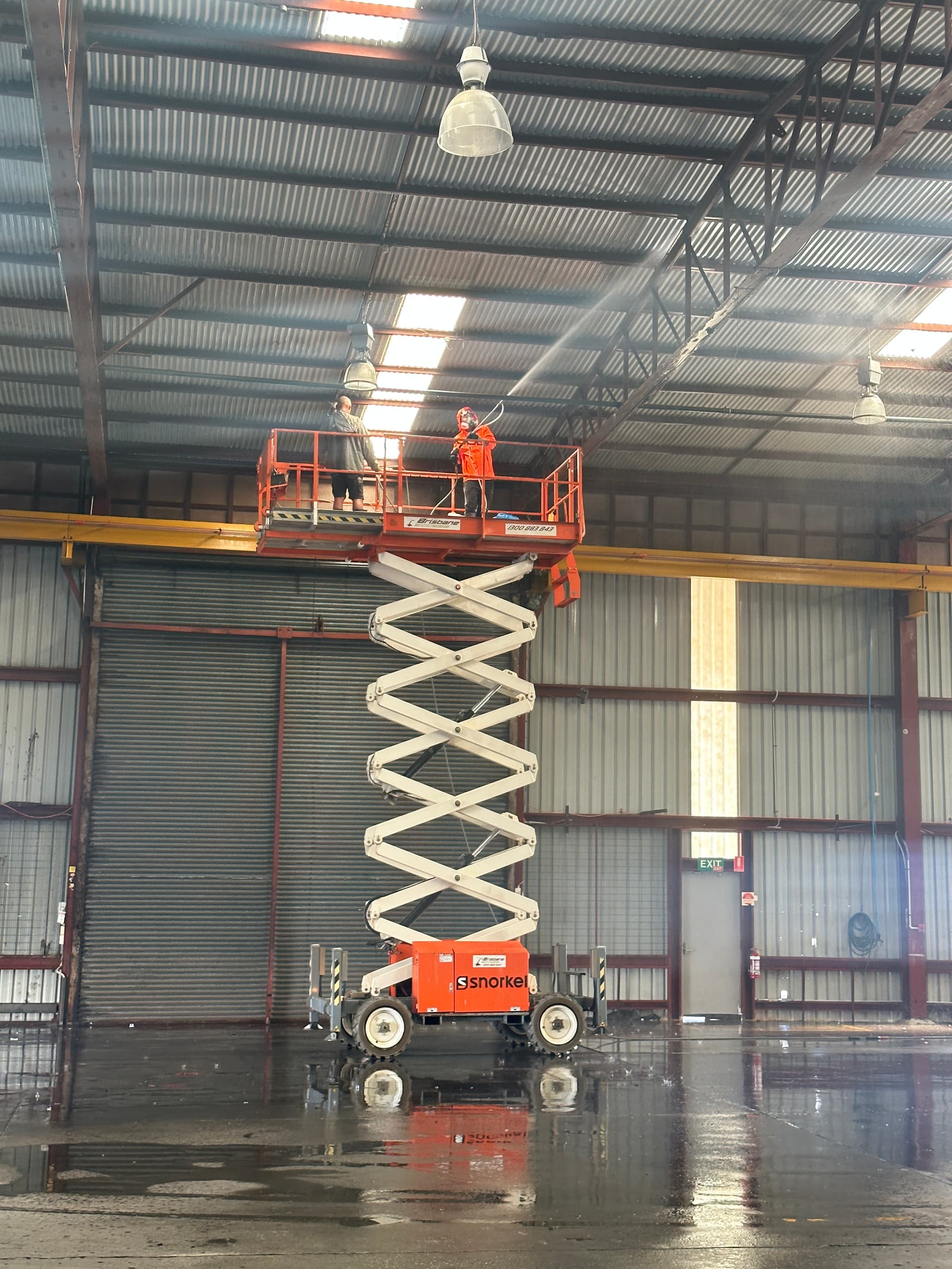 Facilico commercial pressure cleaning project